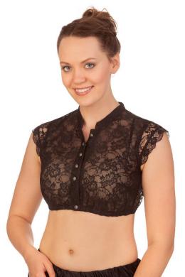Marjo Dirndlbluse - DELROSE-EVA, Schwarz, 40