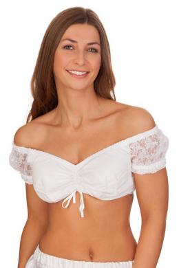 Marjo Dirndlbluse - ELLA-SUSAN, Weiß, 42