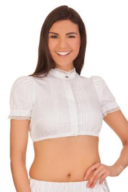 Marjo Dirndlbluse - ELSA-LISA, Weiß, 40