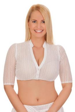 Marjo Dirndlbluse - EMMA-LINDA, Weiß, 50