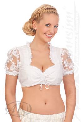 Marjo Dirndlbluse - KOSIRA, Weiß, 44