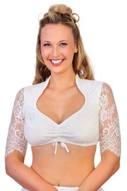 Marjo Dirndlbluse - LEONA-ELENA, Offweiß, 40