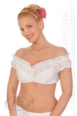 Marjo Dirndlbluse - MEDEA, Weiß, 36