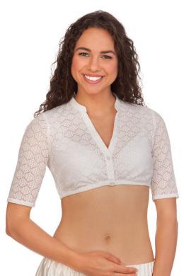 Marjo Dirndlbluse - NALANI-LINDA, Offweiß, 40