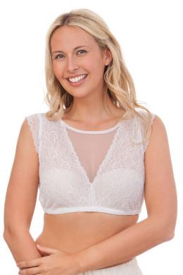 Marjo Dirndlbluse - NATALIA-DORO, Weiß, 32