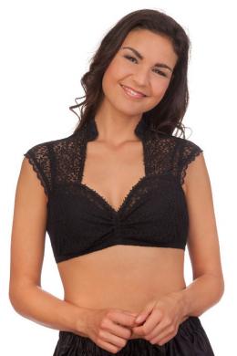 Marjo Dirndlbluse - NINETTE-EVA, Schwarz, 38