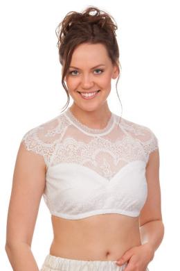 Marjo Dirndlbluse - NORDIKA-DALI, Offweiß, 32