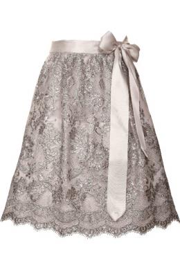 Marjo Dirndlschürze - NESCHA, Silber, XS