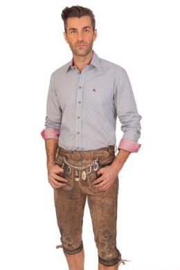 Marjo Kniebundlederhose - SANDRO, Graphit, 54