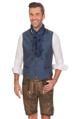 Marjo Lederhose Herren kurz - ANTON, Braun, 56