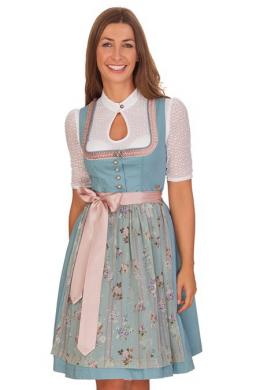 Marjo Midi Dirndl 2tlg. - BERDINA, Aqua, 34
