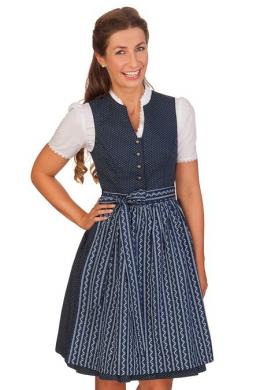Marjo Midi Dirndl 2tlg. - BERNALDA, Blau, 46