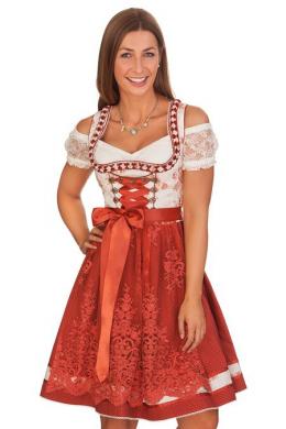 Marjo Midi Dirndl 2tlg. - BERNISA, Creme, 48