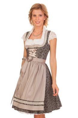 Marjo Midi Dirndl 2tlg. - DAFINA, Schiefer, 38