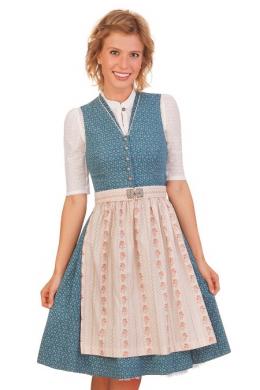 Marjo Midi Dirndl 2tlg. - DALENA, Blau, 36