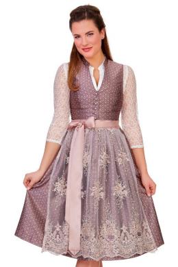 Marjo Midi Dirndl 2tlg. - ERLINDA, Mauve, 32