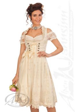 Marjo Midi Dirndl 2tlg. - FRAUKE, Creme, 46