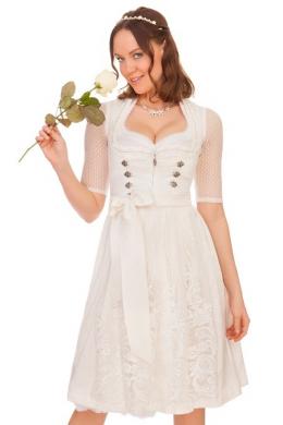 Marjo Midi Dirndl 2tlg. - GILITTA, Weiß, 38