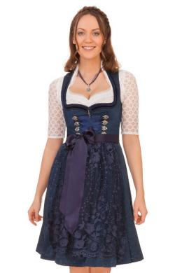 Marjo Midi Dirndl 2tlg. - GONA, Dunkelblau, 42