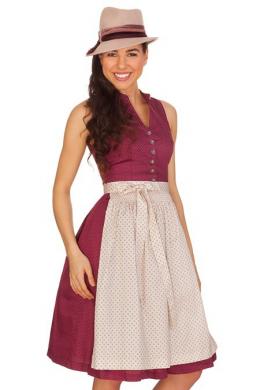 Marjo Midi Dirndl 2tlg. - HELENE, Brombeer, 42