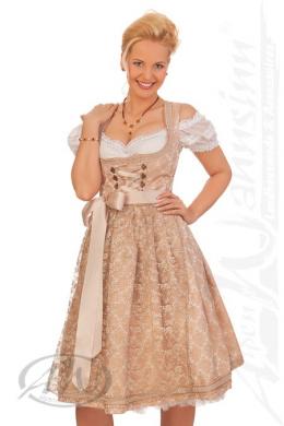 Marjo Midi Dirndl 2tlg. - HILDA, Creme, 42