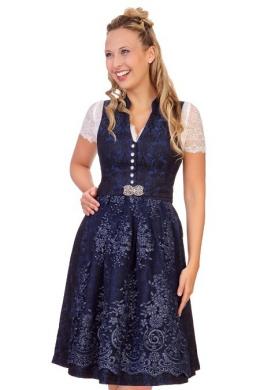 Marjo Midi Dirndl 2tlg. - IDA, Nachtblau, 48
