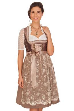 Marjo Midi Dirndl 2tlg., Nougat, 44