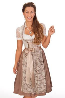 Marjo Midi Dirndl 2tlg. - PIRINA, Beige, 36