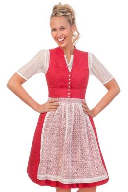 Marjo Midi Dirndl 2tlg. - SELESTA, Rot, 38