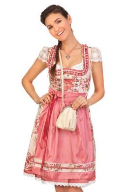 Marjo Midi Dirndl 2tlg. - TANGIE, Koralle, 44