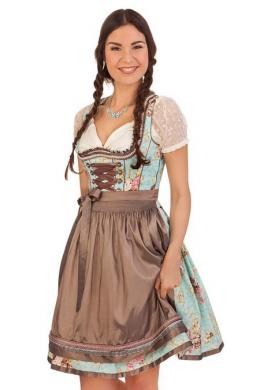 Marjo Midi Dirndl 2tlg. - TIRAMISA, Türkis, 46