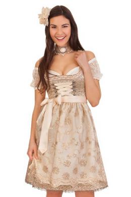 Marjo Midi Dirndl 2tlg. - TONJA, Cappuccino, 44