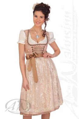 Marjo Midi Dirndl 2tlg. - VANESSA, Altrosa, 36