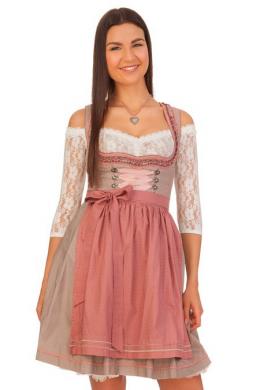Marjo Mini Dirndl 2tlg. - DANA, Taupe, 36