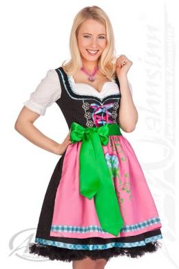 Marjo Mini Dirndl 2tlg. - EBONY, Pink, 30