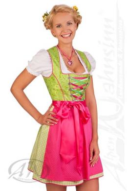 Marjo Mini Dirndl 2tlg. - JASMIN, Apfelgrün, 44