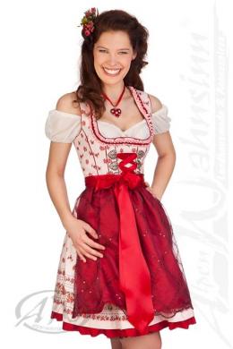 Marjo Mini Dirndl 2tlg. - LUISA 2, Rosa, 44