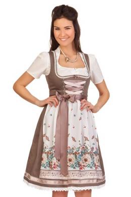 Marjo Mini Dirndl 2tlg. - TERZIA, Nougat, 42