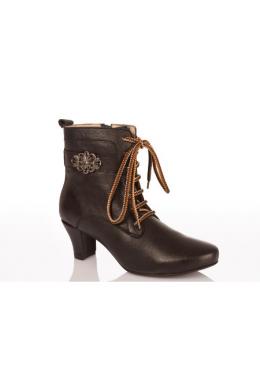 Marjo Trachten Stiefeletten - BÄRBEL, Schwarz, 36