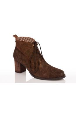 Marjo Trachten Stiefeletten - GLINA, Braun, 41