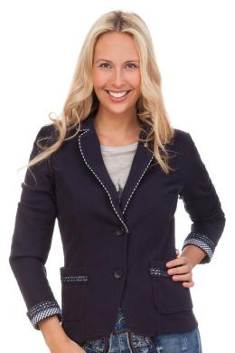 Marjo Trachtenblazer Damen - GUNDA, Dunkelblau, 32