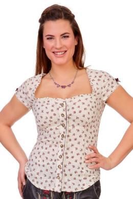 Marjo Trachtenbluse - MALINDA, Beige, 38