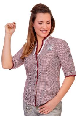 Marjo Trachtenbluse - SANDY, Blutrot, 54
