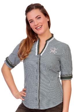 Marjo Trachtenbluse - SANDY, Grün, 50
