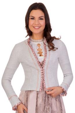 Marjo Trachtenjacke Damen - ELIONA, Hellgrau, 46
