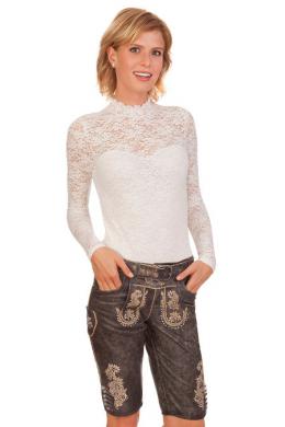 Marjo Trachtenlederhose Damen - DEUKA, Anthrazit, 38
