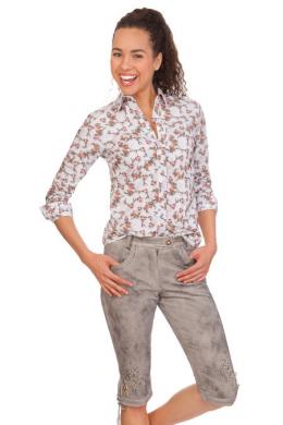 Marjo Trachtenlederhose Damen - REVITA, Stein, 32