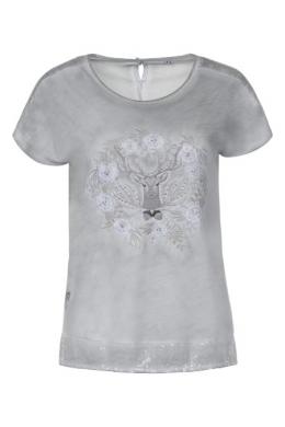 Marjo Trachtenshirt Damen - BIENCHEN, Mercury, S