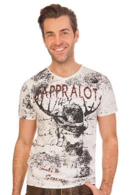 Marjo Trachtenshirt Herren - DANIEL, Offweiß, XXL