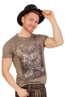 Marjo Trachtenshirt Herren - GÜNTHER, Moon Rock, M